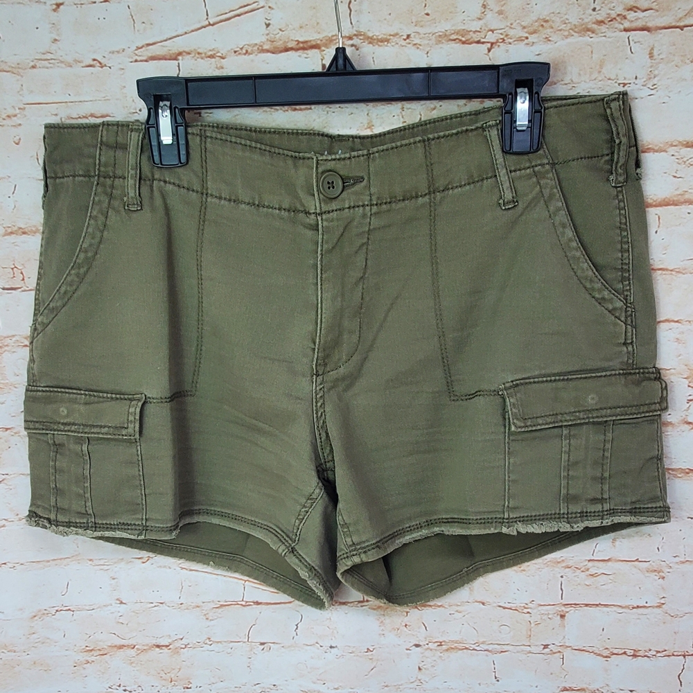 Faded Glory Green Shorts Size 16
